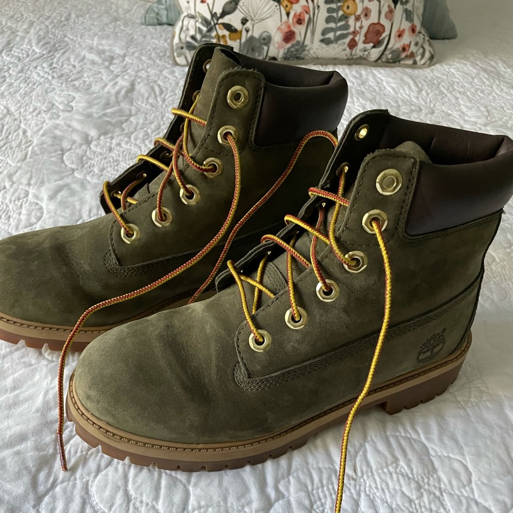 Timberland Hunter Green Boots
